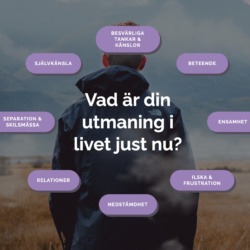 Vad är din utmaning i livet just nu? Få vägledning genom Mansjourens digitala självhjälp.